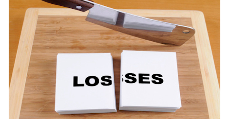 معنی فارسی اصطلاح: Cut one's losses