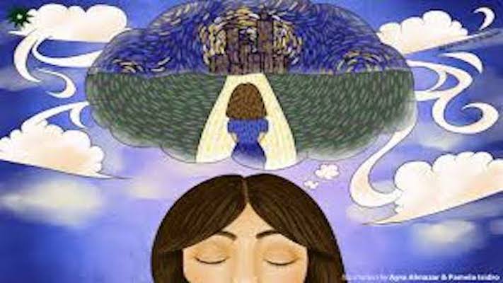 معنی فارسی اصطلاح: In one's dreams