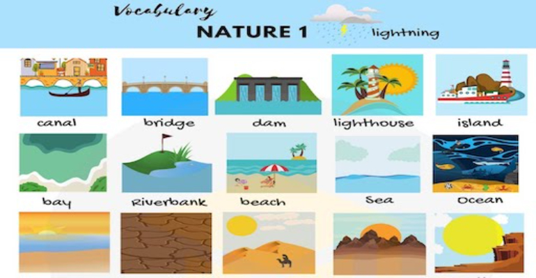 لغات پایه زبان انگلیسی -طبیعت به انگلیسی (Nature)