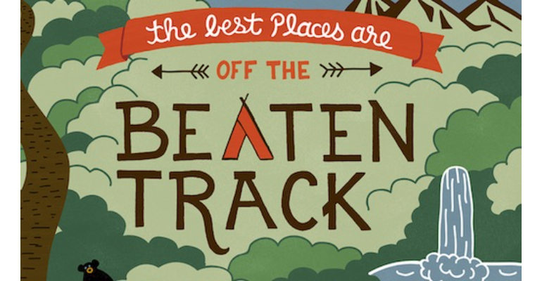 معنی فارسی اصطلاح: Off The Beaten Track