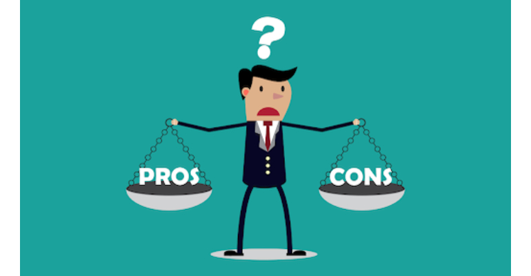 معنی فارسی اصطلاح: Weigh the pros and cons