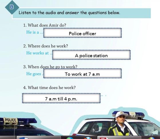  جواب لسینینگ listening زبان نهم درس چهارم