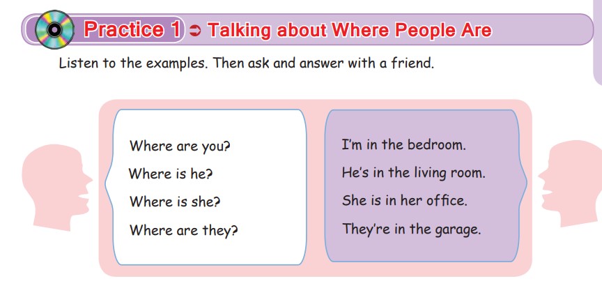  گام به گام زبان هفتم درس ششم ترجمه پرکتیس ۱ و ۲