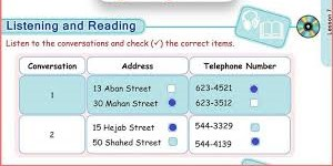  جواب لسینینگ listening زبان هفتم درس هفتم گام به گام