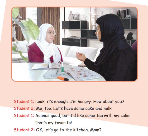  گام به گام زبان هفتم درس هشتم ترجمه مکالمه