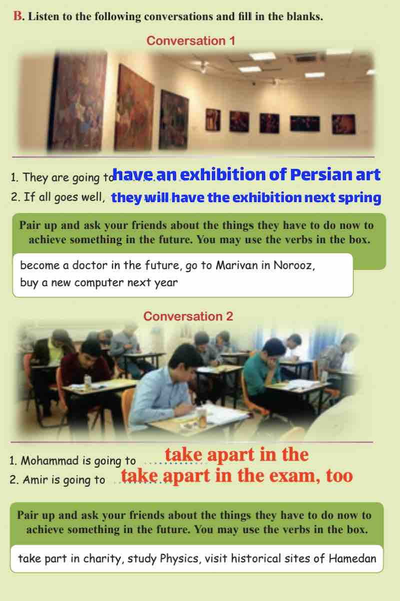 لیسنینگ یازدهم درس سوم زبان انگلیسی