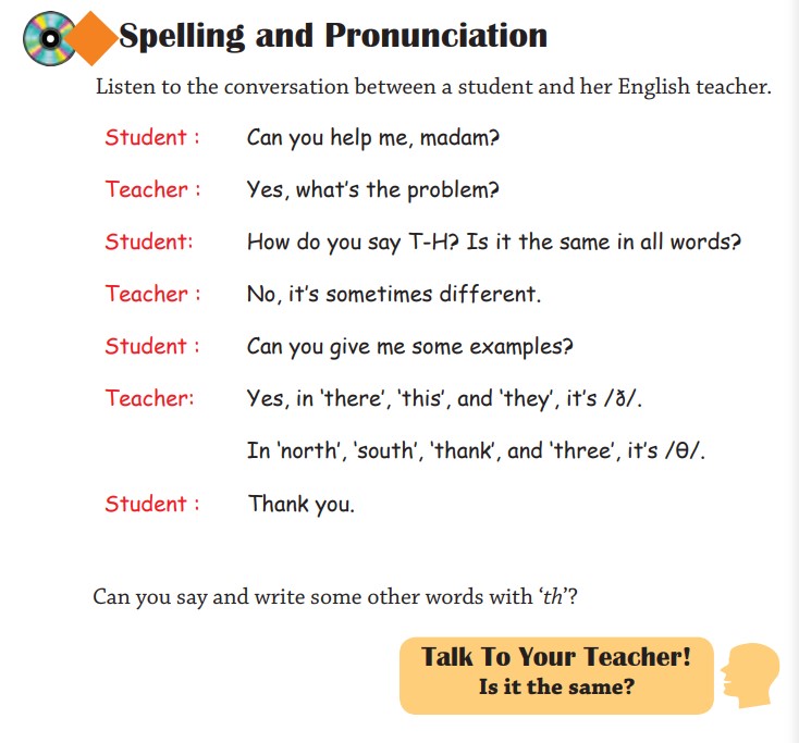  گام به گام - ترجمه spelling and pronunciation هشتم درس ششم 