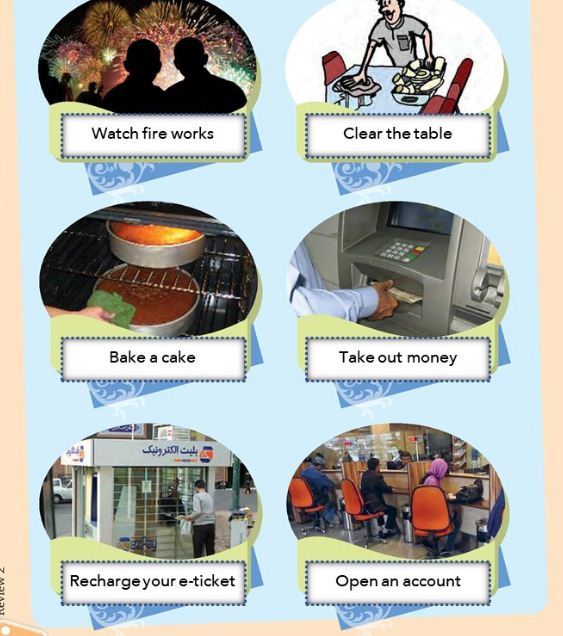 REVIEW دوم زبان نهم