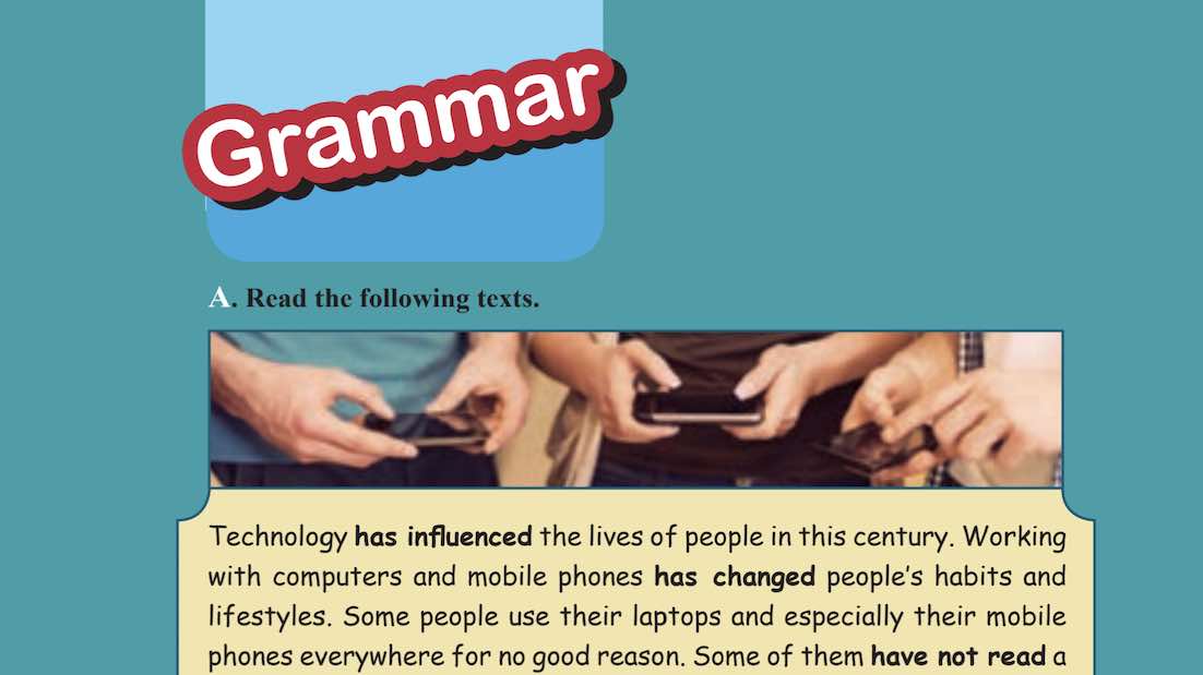 آموزش گرامر درس دوم زبان یازدهم حال کامل